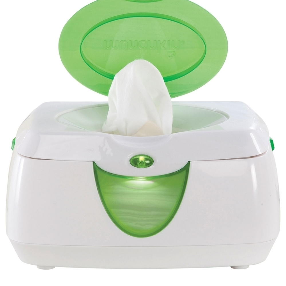 Munchkin Warm Glow Wipe Warmer - White EUC
